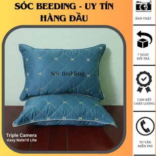 [Deal Rẻ] Vỏ Gối Nằm, Vỏ Gối Đầu Phi Lụa Trần Bông LV Mềm Mịn, Thoàng Mát KT 45x65cm ( Vừa cả 50x70cm)