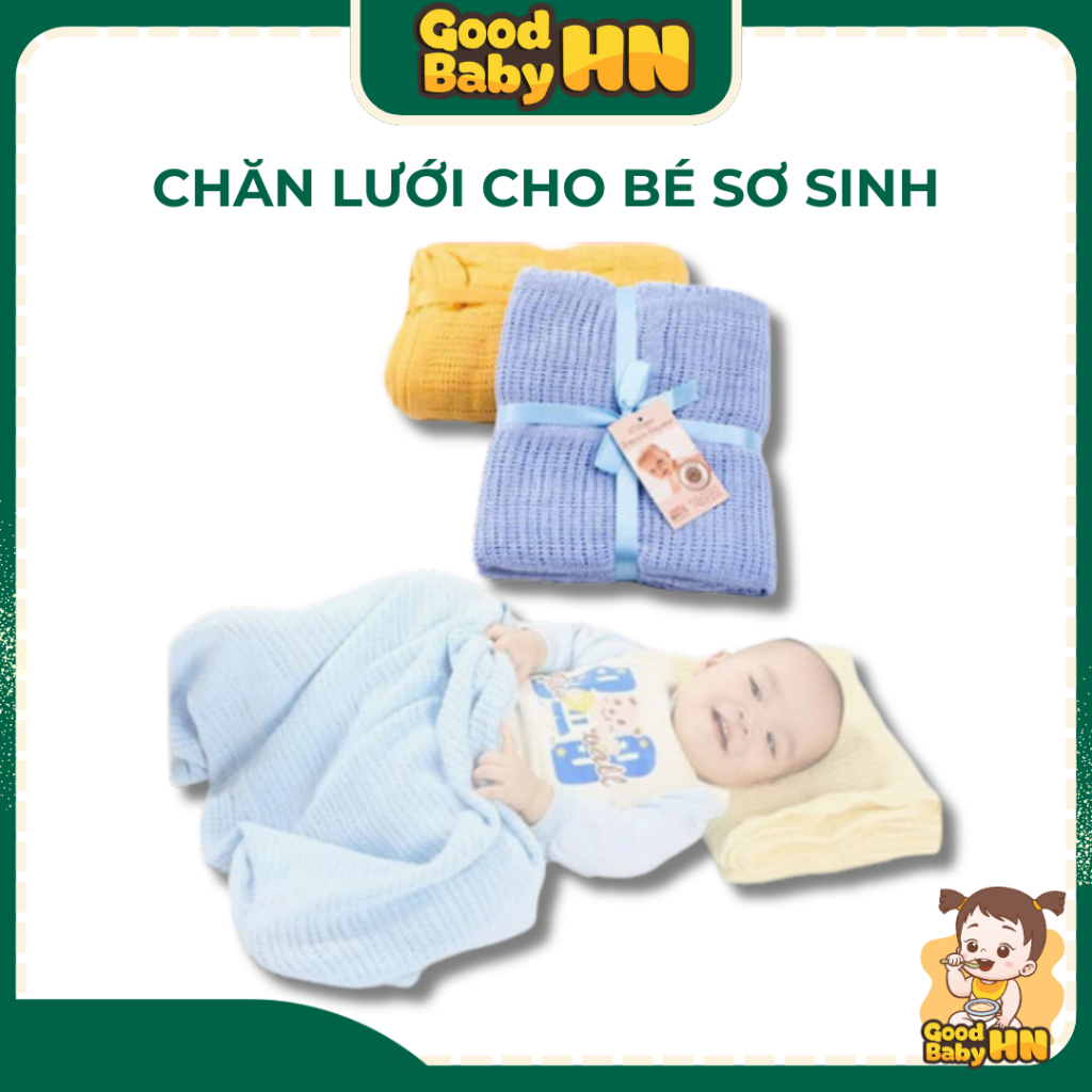 Chăn lưới cho bé Sơ Sinh trẻ nhỏ _𝐊𝟑𝟔