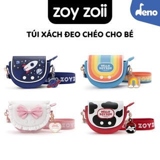 Túi đeo chéo cho bé Zoyzoii da cao cấp cho bé Kid's Messenger Bag mã B22