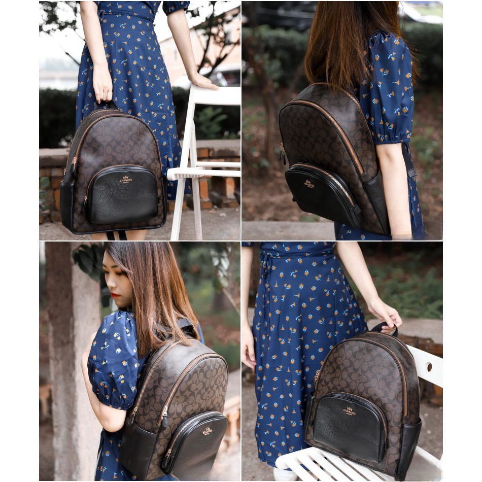 NEW COACH- BALO LARGE COURT BACKPACK IN SIGNATURE CANVAS