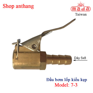 Đầu bơm lốp kiểu kẹp MADA