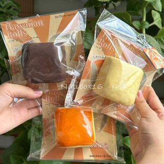Squishy bánh khối chính hãng Hachimi chất bơ đặc chậm tăng và mềm
