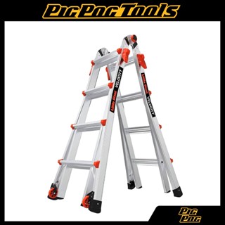 Thang nhôm USA rút chữ A có bánh xe Little Giant Velocity M17