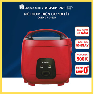 Nồi cơm điện cơ 1,8l coex cr-3420r