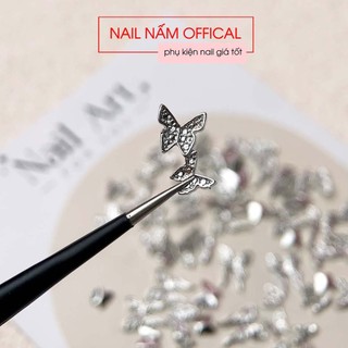 Set charm bướm trang trí móng phong cách Hàn Quốc