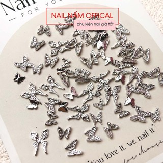 Set charm bướm trang trí móng phong cách Hàn Quốc