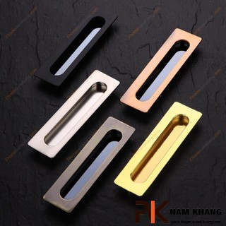 Tay nắm âm cửa tủ hiện đại NK145 (Hợp Kim Kẽm Cao Cấp)