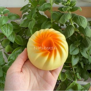 Squishy bánh bao mini chất bơ dẻo siêu mềm chậm tăng