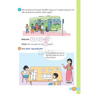 Sách - TOÁN Lớp 2 Tập 1 - Bộ cánh diều