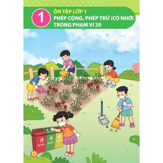 Sách - TOÁN Lớp 2 Tập 1 - Bộ cánh diều