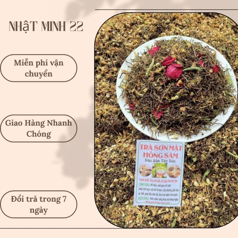 Trà SƠN MẬT HỒNG SÂM