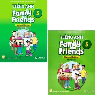 Sách - Combo Tiếng Anh Family And Friends Lớp 5 - Student's Book + Workbook