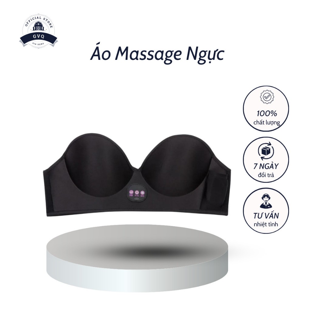 Áo Massage Ngực Hồng Ngoại Giúp Tăng Size Vòng 1 Săn Chắc Cho Phái Đẹp GVQ Store