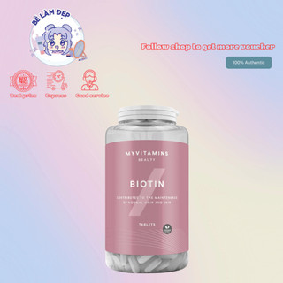 Viên Uống Biotin Giúp Mọc Tóc Myvitamins 90 Viên