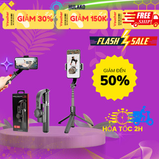 Tay Cầm GimBal L08 - Chống Rung, Quay Video, Quay VLog, Livestream - Chính Hãng HULAKO