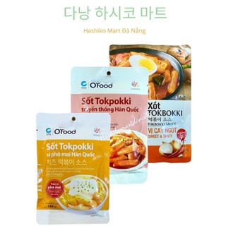 Sốt nấu tokbokki/sốt nấu bánh gạo Hàn Quốc vị truyền thống/phô mai