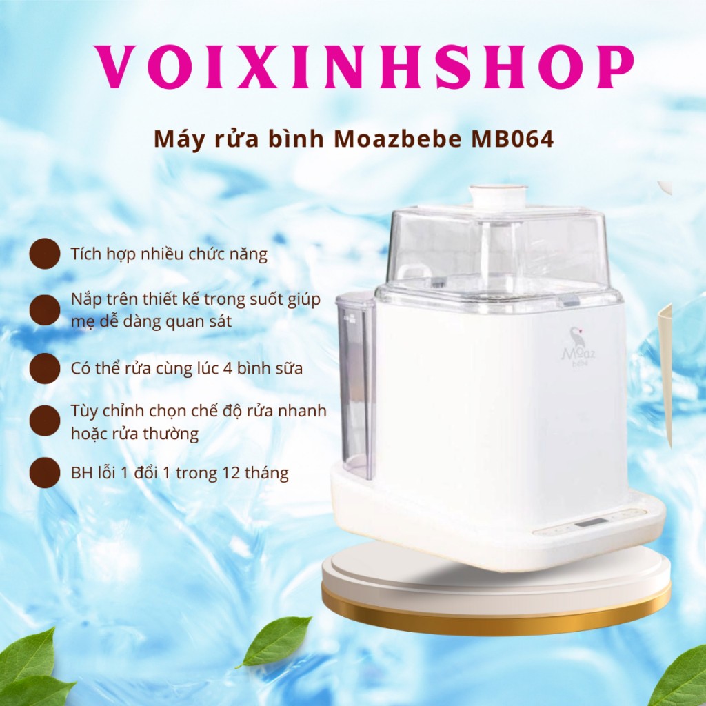 Máy rửa bình sữa Moaz BéBé MB064