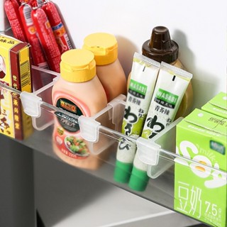 Combo 10 Tấm Chia Ngăn Tủ Lạnh Bằng Nhựa Màu Trắng Chất Lượng Cao, Miếng Chia Ngăn Sắp Xếp Gọn Gàng, Sạch Sẽ 88493