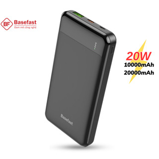 Sạc dự phòng 20000mAh sạc nhanh 20W Basefast - Pin chống cháy nổ cho ip 11 12 13 14 pro max