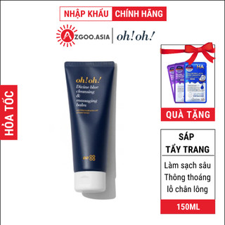 Sáp Tẩy Trang Làm Sạch Sâu oh!oh! Divine Blue Cleansing & Massaging Balm 150ml