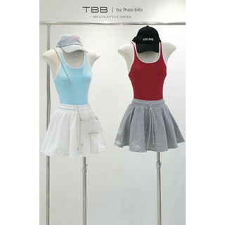 Áo Thun Mịn Ba Lỗ Viền BASIC Thiết Kế By ThaoBibi