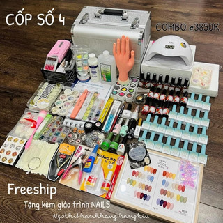 [HANGKIU] COMBO CỐP ĐỒ HỌC VÀ LÀM NAILS CƠ BẢN