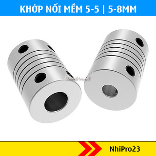 Khớp nối mềm 5-5 , 5-8mm - Khớp nối trục động cơ trục vít me