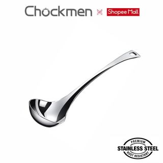 Muỗng canh chockmen inox cao cấp bóng dày dặn muôi vá muôi múc nước dùng ăn lẩu