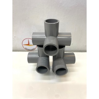Co góc 4 hướng 21, Tê góc 4 hướng 21, Chữ thập góc 21 nhựa PVC