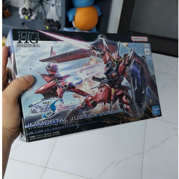 Mô Hình Lắp Ráp HG 1/144 IMMORTAL JUSTICE GUNDAM Bandai