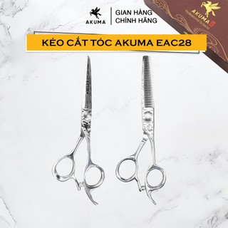 Kéo cắt tóc akuma eac28 6 inch thép nhật cao cấp
