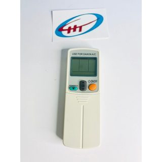 Remote Điều hòa Máy lạnh Daikin, có 3 nút ARC433A15