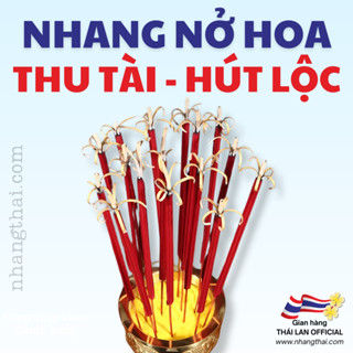 Nhang nở hoa Phú Quý Tài Lộc nhang nở hoa 6 cánh nhang nở hoa 4 tấc 