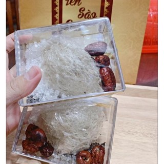 Hộp vuông đựng đường phèn/ táo đỏ