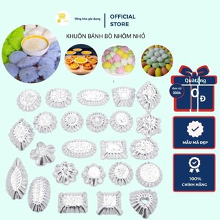 Khuôn Bánh Bò Nhôm - Bánh Da Lợn - Tart Trứng - Đổ Rau Câu Tiện Lợi - Khuôn Nhiều Kiểu Dáng Cao Cấp MTA-MART