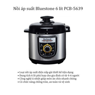 Nồi áp suất bluestone pcb-5639 6 lít