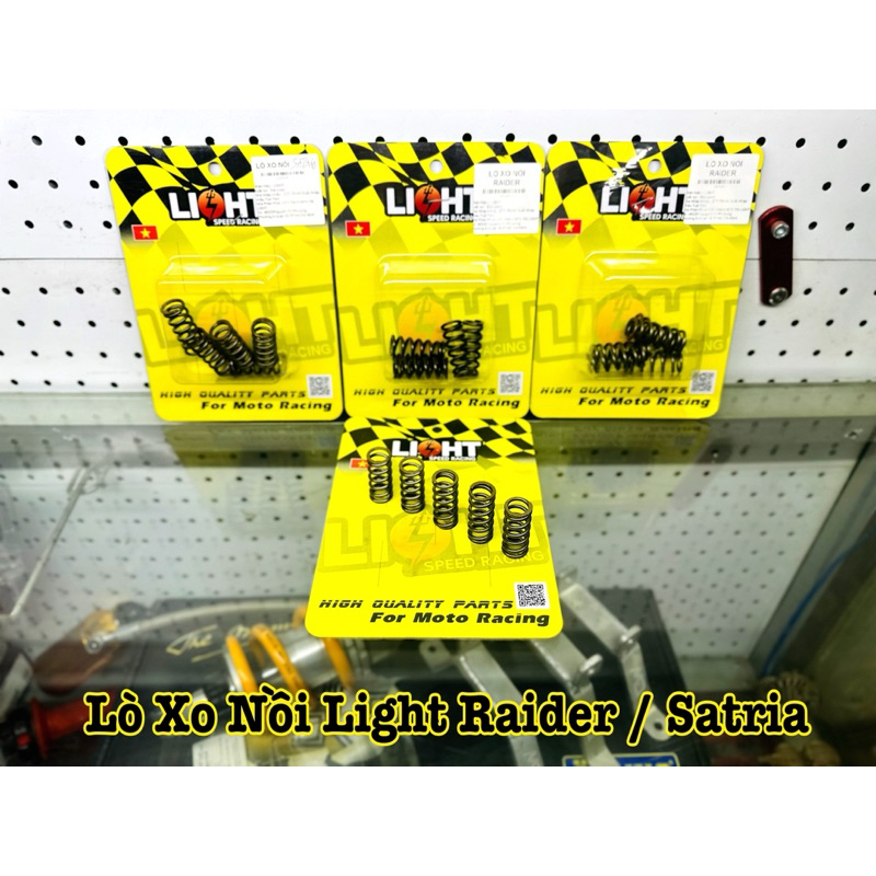 Lò Xo Nồi Light Dành Cho Raider / Satria Hàng Chính Hãng Light Speed Racing >>>>