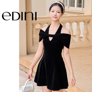 Đầm Trễ Vai Phối Nơ Thanh Lịch - EDINI - D1641