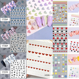 Sticker nail dán HK NAIL ACCESSORIES trang trí móng (Tổng hợp nhiều mẫu)