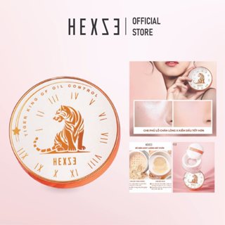 Phấn phủ bột siêu kiềm dầu HEXZE, che phủ lỗ chân lông giữ lớp makeup lên tới 12h