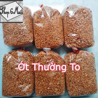 (SỈ 5KG) Muối ớt Tây Ninh Ngọc Châu loại thường hột to (chay)