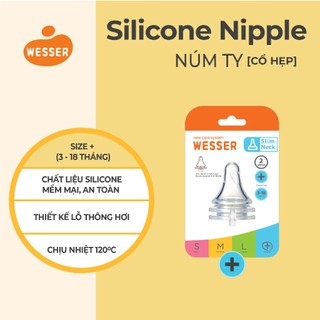 Núm ti cổ HẸP Wesser S/M/L/+ (2 cái/hộp)