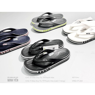 SIZE 36-44 | KẸP ĐÚC CROC - XỎ NGÓN CAO SU KHÔNG NGẤM NƯỚC - TÔNG NAM NỮ ĐÚC LIỀN