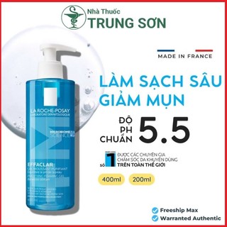 Sữa rửa mặt La Roche-Posay Effaclar chuyên dành cho da dầu, mụn, nhạy cảm date mới