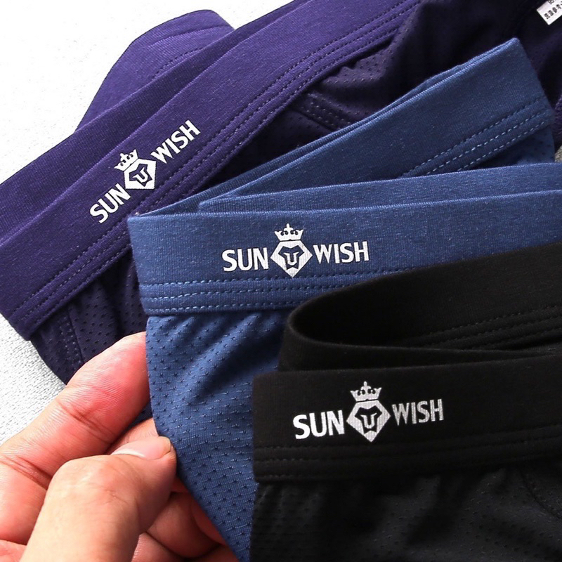 Quần Sịp Đùi Nam Boxer Thun Lạnh Thông Hơi Xuất Nhật