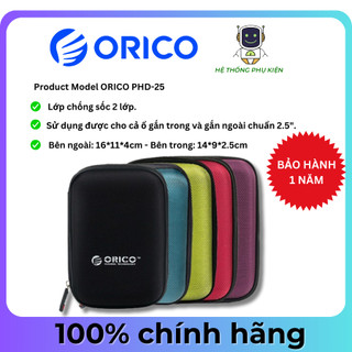 Bao bảo vệ ổ cứng 2.5" ssd/hdd orico phd-25 hàng chính hãng