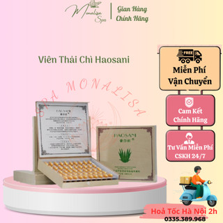 Viên thải chì haosani - viên hút chì thải độc tố haosani - hộp 100v chính hãng dùng spa thẩm mỹ viện