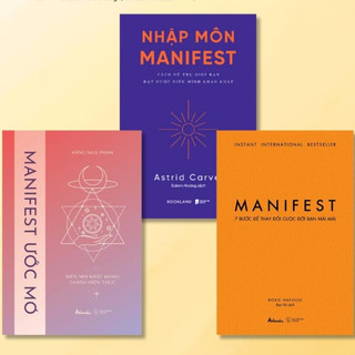 Sách - lẻ tùy chọn: nhập môn manifest + manifest ước mơ + manifest - azvietnam