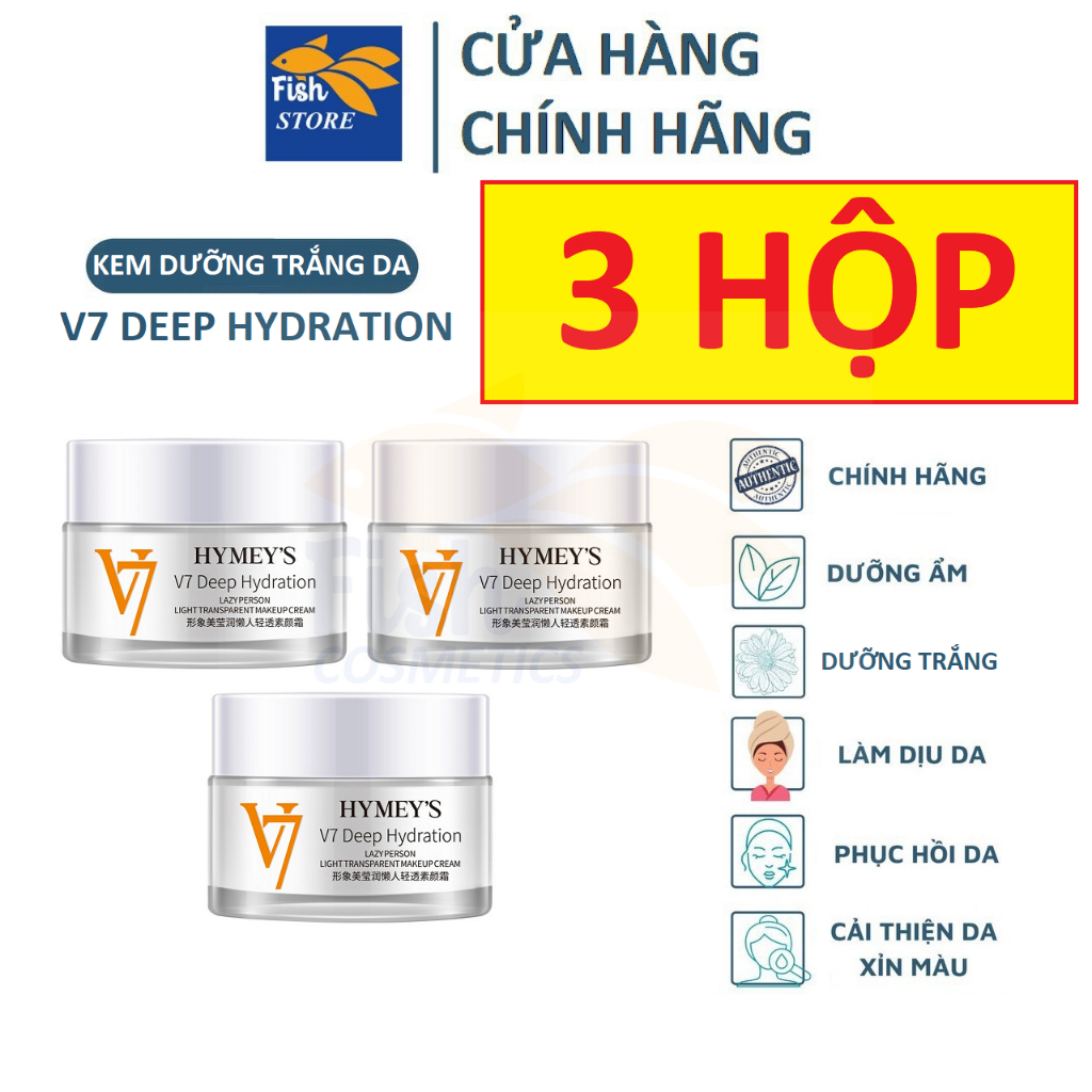 Combo 3 Hộp Kem Dưỡng Trắng Da V7 Toning Light, Chẳng Sợ Da Không Đều Màu