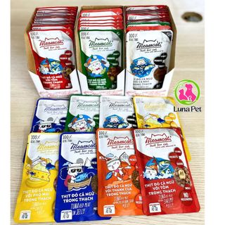 Pate Meowcat dành cho mèo trên 6 tháng tuổi và mèo con -VỊ MỚI- pate bổ sung dinh dưỡng cho mèo 70g